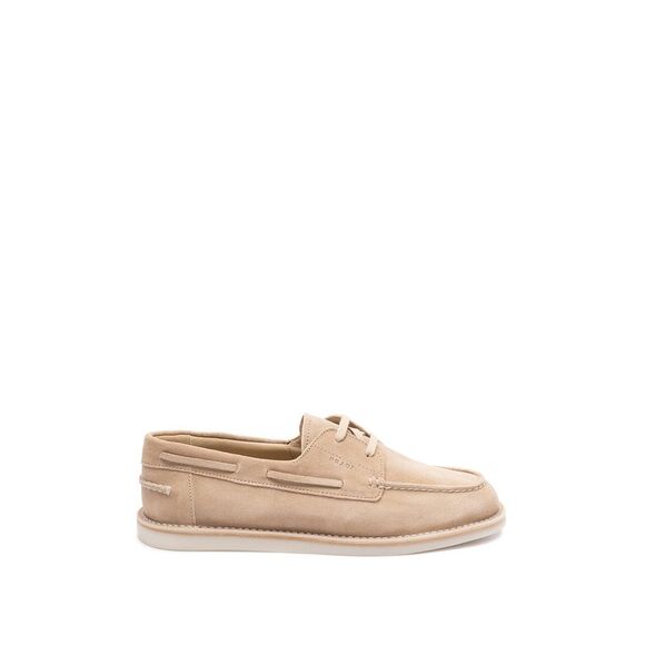 Prada Men Suede Lace-Up Shoe - Picture 1 of 5